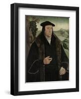 Portrait of Cornelis Aerentsz Van Der Dussen-Jan van Scorel-Framed Art Print