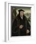 Portrait of Cornelis Aerentsz Van Der Dussen-Jan van Scorel-Framed Art Print