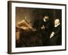 Portrait of Cornelius Anslo and His Wife, 1641-Rembrandt van Rijn-Framed Giclee Print