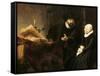 Portrait of Cornelius Anslo and His Wife, 1641-Rembrandt van Rijn-Framed Stretched Canvas