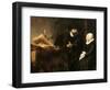 Portrait of Cornelius Anslo and His Wife, 1641-Rembrandt van Rijn-Framed Giclee Print