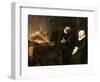 Portrait of Cornelius Anslo and His Wife, 1641-Rembrandt van Rijn-Framed Giclee Print