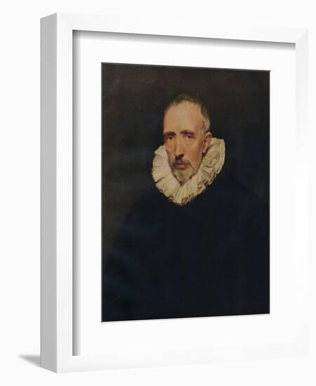 Portrait of Cornelius Van der Geest, c1620, (1938)-Anthony Van Dyck-Framed Giclee Print