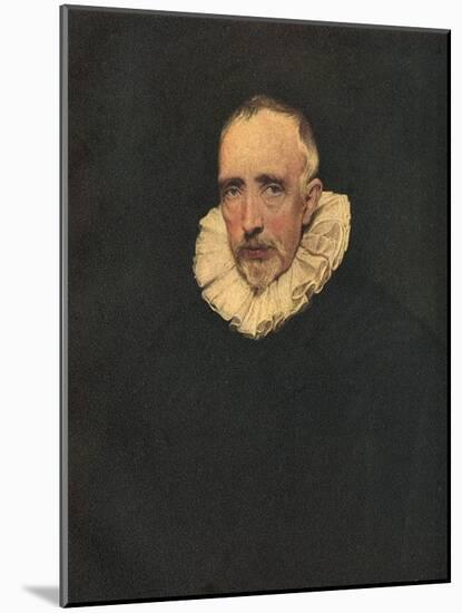Portrait of Cornelius Van Der Geest-null-Mounted Art Print