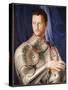 Portrait of Cosimo I De' Medici, C.1545-Agnolo Bronzino-Stretched Canvas