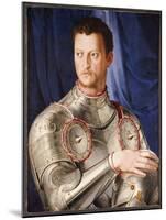 Portrait of Cosimo I De' Medici, C.1545-Agnolo Bronzino-Mounted Giclee Print