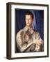 Portrait of Cosimo I De' Medici, C.1545-Agnolo Bronzino-Framed Giclee Print