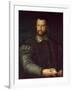 Portrait of Cosimo I De' Medici-Agnolo Bronzino-Framed Giclee Print