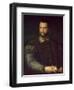 Portrait of Cosimo I De' Medici-Agnolo Bronzino-Framed Giclee Print