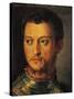 Portrait of Cosimo I De Medici-Agnolo Bronzino-Stretched Canvas