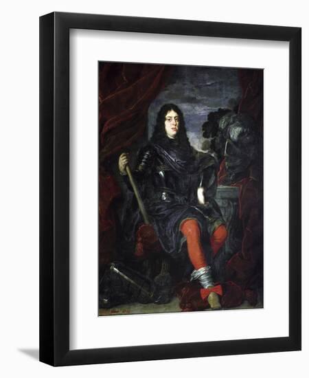 Portrait of Cosimo III De Medici as a Young Man by Justus Sustermans-null-Framed Giclee Print
