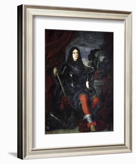 Portrait of Cosimo III De Medici as a Young Man by Justus Sustermans-null-Framed Giclee Print