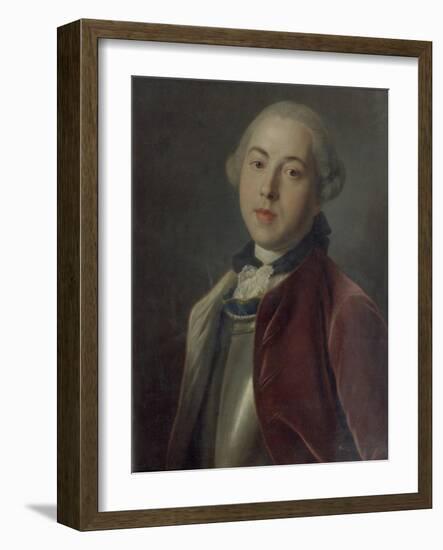 Portrait of Count Alexander Mikhaylovich Golitsyn-Pietro Antonio Rotari-Framed Giclee Print