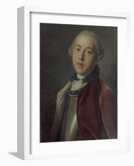 Portrait of Count Alexander Mikhaylovich Golitsyn-Pietro Antonio Rotari-Framed Giclee Print