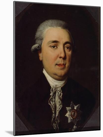 Portrait of Count Alexander Romanovich Vorontsov (1741-180)-Johann Heinrich Schmidt-Mounted Giclee Print