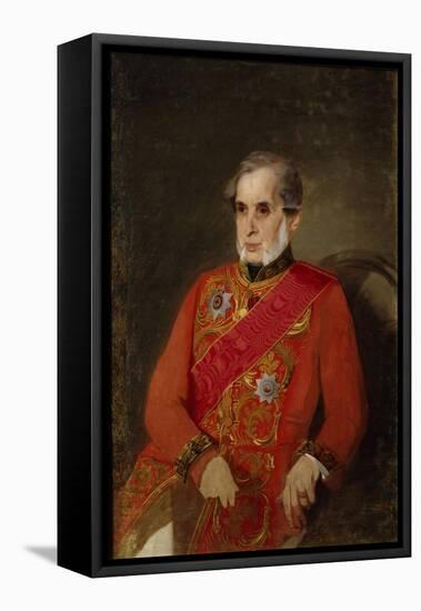 Portrait of Count Alexander Vasilyevich Kochubey (1768-183), 1860S-Ivan Kosmich Makarov-Framed Stretched Canvas