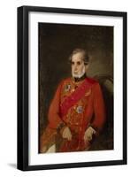 Portrait of Count Alexander Vasilyevich Kochubey (1768-183), 1860S-Ivan Kosmich Makarov-Framed Giclee Print