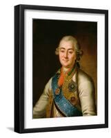 Portrait of Count Alexei Grigorievich Orlov-null-Framed Giclee Print