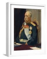 Portrait of Count Alexei Ignatyev, the Member of the State Council, Minister of the Interior, 1902-Boris Michaylovich Kustodiev-Framed Giclee Print