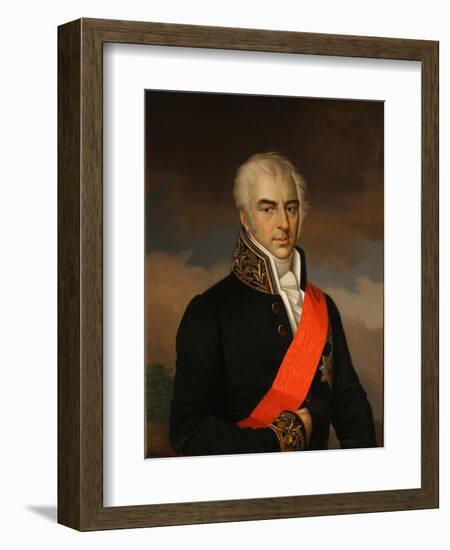 Portrait of Count Alexei Kirillovich Razumovsky (1748-182), 1849-Carl Schulz-Framed Giclee Print