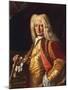 Portrait of Count Aloys Thomas Raimund Von Harrach, Viceroy of Naples, Ca 1730-Francesco Solimena-Mounted Giclee Print