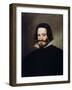 Portrait of Count-Duke of Olivares, 1638-Diego Velazquez-Framed Giclee Print