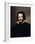 Portrait of Count-Duke of Olivares, 1638-Diego Velazquez-Framed Giclee Print