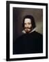 Portrait of Count-Duke of Olivares, 1638-Diego Velazquez-Framed Giclee Print