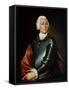 Portrait of Count Ernst Christoph Von Manteuffel, 18th Century-Lucas Conrad Pfandzelt-Framed Stretched Canvas