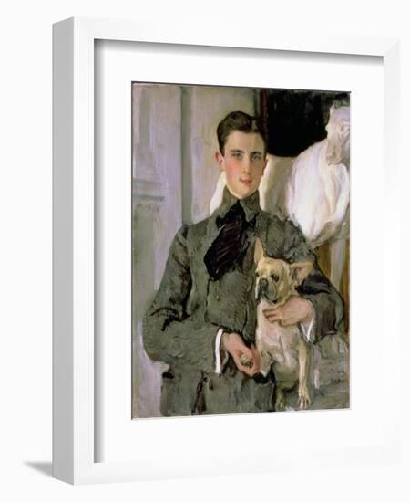 Portrait of Count Feliks Feliksovich Sumarokov-Yelstov (1887-1967) Later Prince Yusupov, 1903-Valentin Aleksandrovich Serov-Framed Giclee Print