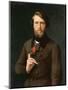 Portrait of Count Felix D'Arjuzon (1800-74) 1841-Hippolyte Flandrin-Mounted Giclee Print