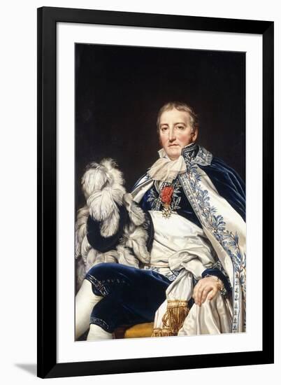 Portrait of Count Francais De Nantes-Jacques-Louis David-Framed Giclee Print