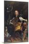 Portrait of Count Fulvio Grati-Giuseppe Maria Crespi-Mounted Giclee Print