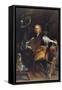 Portrait of Count Fulvio Grati-Giuseppe Maria Crespi-Framed Stretched Canvas