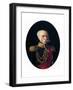 Portrait of Count Fyodor Petrovich Litke (1797-188)-Sergei Konstantinovich Zaryanko-Framed Giclee Print