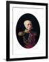 Portrait of Count Fyodor Petrovich Litke (1797-188)-Sergei Konstantinovich Zaryanko-Framed Giclee Print