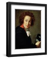 Portrait of Count Grigory Chernyshov with a Mask, 1793-Elisabeth Louise Vigee-LeBrun-Framed Giclee Print