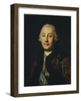 Portrait of Count Grigory Grigoryevich Orlov (1734-178)-Vigilius Erichsen-Framed Giclee Print