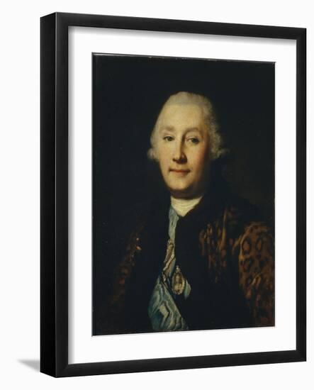 Portrait of Count Grigory Grigoryevich Orlov (1734-178)-Vigilius Erichsen-Framed Giclee Print