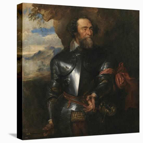 Portrait of Count Hendrik Van Den Bergh (1573-163)-Sir Anthony Van Dyck-Stretched Canvas