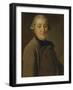 Portrait of Count Ivan Grigoryevich Orlov (1738-179), Between 1762 and 1765-Fyodor Stepanovich Rokotov-Framed Giclee Print