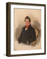 Portrait of Count Matvey Yuryevich Vilyegorsky (1794-186), 1840S-Pyotr Fyodorovich Sokolov-Framed Giclee Print