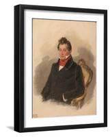 Portrait of Count Matvey Yuryevich Vilyegorsky (1794-186), 1840S-Pyotr Fyodorovich Sokolov-Framed Giclee Print