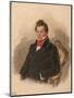 Portrait of Count Matvey Yuryevich Vilyegorsky (1794-186), 1840S-Pyotr Fyodorovich Sokolov-Mounted Giclee Print