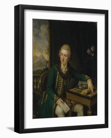 Portrait of Count Michael Johann Von Der Borch (1751-181)-Ludwig Guttenbrunn-Framed Giclee Print