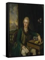 Portrait of Count Michael Johann Von Der Borch (1751-181)-Ludwig Guttenbrunn-Framed Stretched Canvas