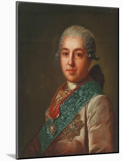 Portrait of Count Mikhail Mikhaylovich Golitsyn (1731-180), 1774-Fyodor Stepanovich Rokotov-Mounted Giclee Print