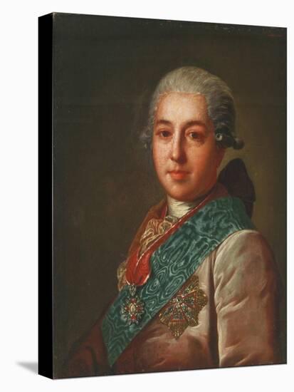 Portrait of Count Mikhail Mikhaylovich Golitsyn (1731-180), 1774-Fyodor Stepanovich Rokotov-Stretched Canvas