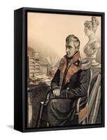 Portrait of Count Mikhail Vorontsov (1782-185), 1820S-Carl Von Hampeln-Framed Stretched Canvas