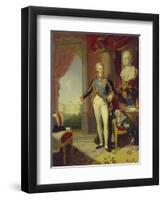 Portrait of Count Nikolai Petrovich Sheremetev (1751-180), 1819-Vladimir Lukich Borovikovsky-Framed Premium Giclee Print